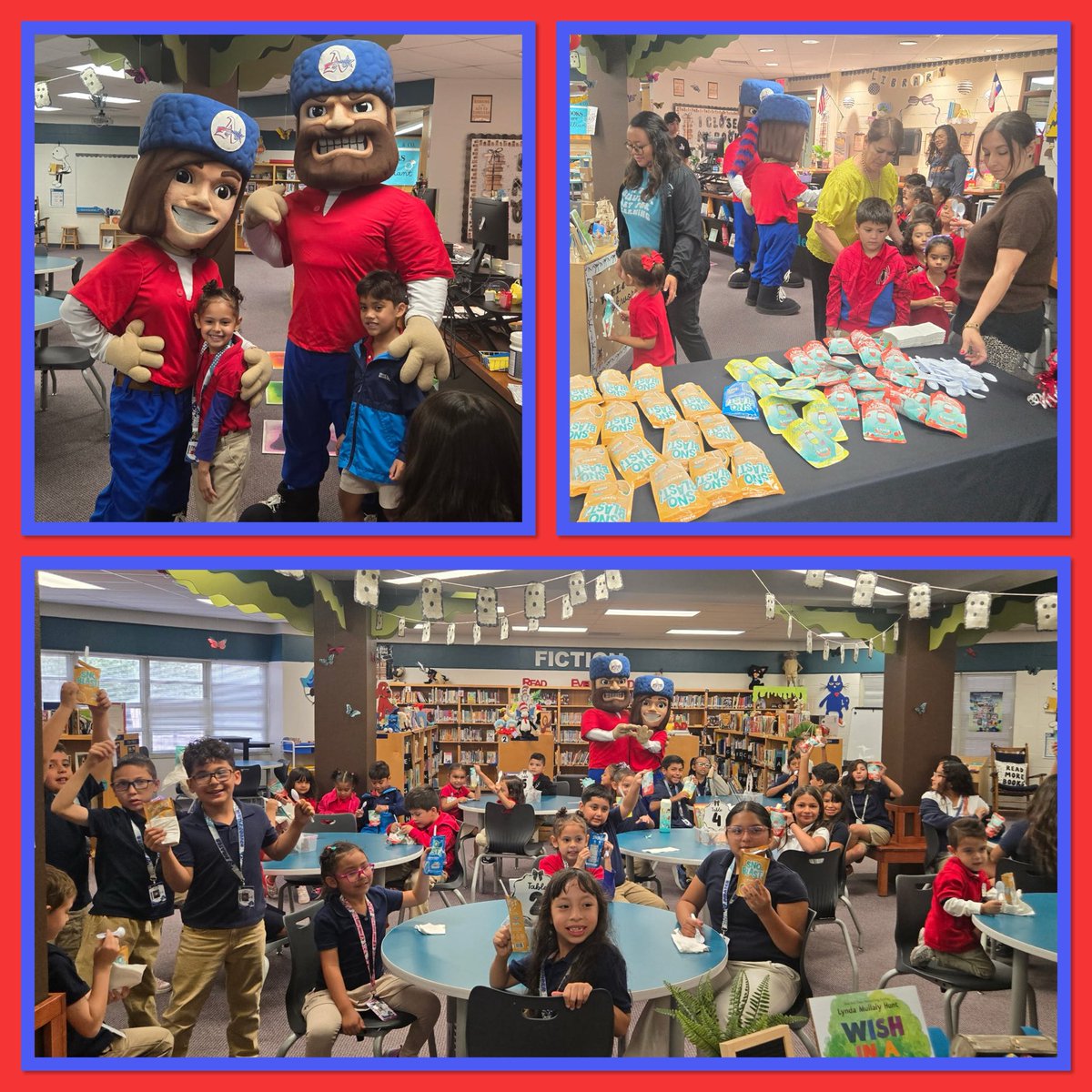 NoraMacias_MCE's tweet photo. 🏴‍☠️ A huge THANK YOU to @Americas_HS for promoting perfect attendance across the Blazer Nation and for providing Bahama Bucks treats for our Cooper Pirates! ❤️💙 Perfect attendance + cool treats = a great day to be a Pirate! 🏴‍☠️🍧
#BlazerNation #SetSailWithWonder #AttendanceMatters https://t.co/SPVveCu2Jp