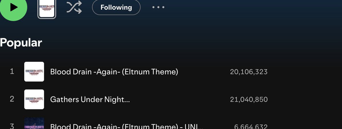 lisa_rec's tweet photo. Blood Drain -Again- has passed 20 million plays on Spotify. Thank you! Please keep supporting UNI2!

https://t.co/TSARD7Z64t https://t.co/lrrD1kkztq