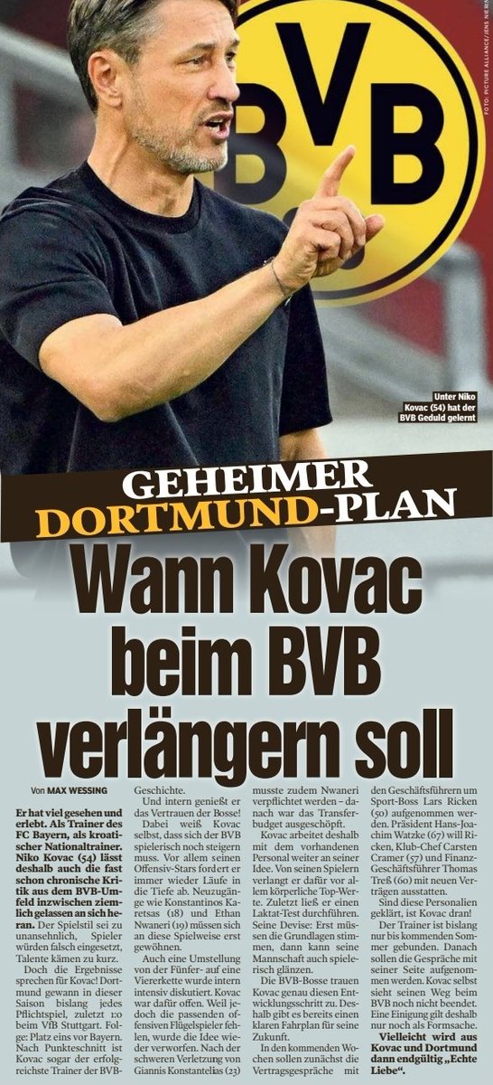 BehVauBehNews's tweet photo. Beitrag aus der Bild (24.09.26)
#bvb #dortmund #Bundesliga #borussia #bellingham #asllani #FIFACWC #sancho #FIFAWorldCup #kovac #schlotterbeck #Kovac #adeyemi #Guirassy #westfalenstadion #kicker #ChampionsLeague #reggiani #nrw #signalidunapark #karetsas #konstantelias https://t.co/2Evi7K4qUc