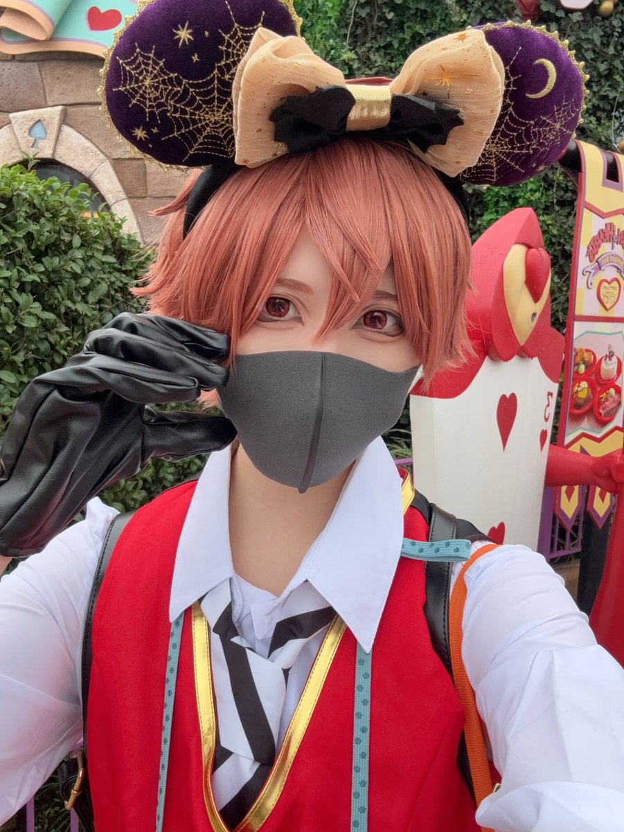 Rii_pyonn's tweet photo. 昨日は🏰でソロ❤️でした✧︎
皆と会えて本当に嬉しかった〜><♡
お誕生日もお祝いしてもらえて幸せでした🎂
まだ10月もインパ予定なのでその際はよろしくね🐶🤍

#Dハロ仮装2026
#Dハロ仮装 https://t.co/kSxuVjCoSr