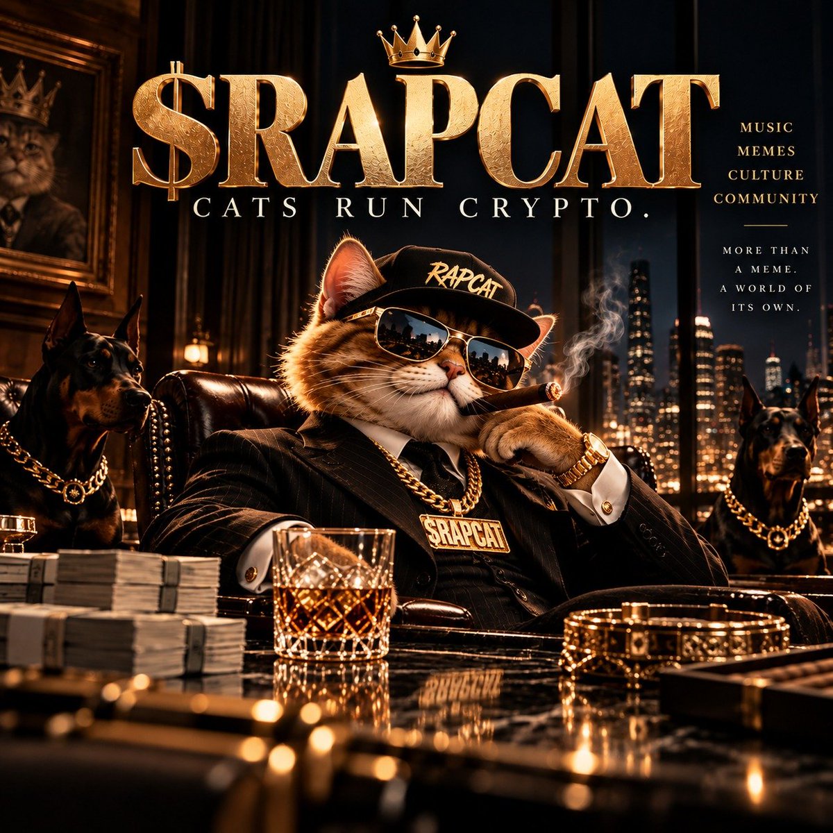 Sol_Tribe1's tweet photo. 🚨🐱 $RAPCAT — YOU’RE EARLY. 🎤👑

The RapCat Family is growing organically — no manufactured community, no fake hype. Just real people discovering the project, joining the conversation, and helping build the culture.

LONG-TERM PROJECT.
BASED DEV.
AMAZING TEAM.
REAL COMMUNITY.
REAL VISION.

We’re not here for a quick pump and disappear.

The goal is to build RapCat into a recognizable crypto culture brand through music, memes, content, community, entertainment, and everything that comes with the RapCat universe.

🔥 DEX Screener verification is expected tomorrow.

As visibility increases, more eyes will be on the project — and if you're discovering $RAPCAT this early, you're seeing the story before the next chapter is written.

We’re building with our eyes on projects that came before us — including CashCat and Cate — while creating our own identity and our own culture.

The ambition is simple:

🐱 BUILD RAPCAT BIGGER.
🎤 BUILD THE CULTURE.
👑 BUILD FOR THE LONG TERM.

THE GOAL ISN’T TO COPY THEM.
THE GOAL IS TO BUILD SOMETHING THAT CAN EVENTUALLY SURPASS THEM.

🔥 THE TABLE IS SET.
🐱 THE FAMILY IS GROWING.
👑 THE STORY IS JUST BEGINNING.

🌐 https://t.co/9FOLxcvm13
🎤 MUSIC • 🐱 MEMES • 👑 CULTURE • 🤝 COMMUNITY

CA:
3P8XJom5pTEXfgokNCHadSMvioY7ZrGbRZ5geYx8pump

BUY / TRADE:
https://t.co/efadwmq3yv
https://t.co/C0KNUVlMqT

CHART:
https://t.co/sSxzCie4Kl

OFFICIAL LINKS:
🌐 https://t.co/jplgy8Bu3O
𝕏 https://t.co/0SzLpZesUp
🎵 https://t.co/rR3O3mF12O
💬 https://t.co/08U5tA1tPN

🔎 VERIFY THE CA. IGNORE FAKES.

$RAPCAT — CATS RUN CRYPTO. 🐱🎤👑

#RAPCAT #Solana #Memecoin #Crypto #Web3 #RapCat #CryptoCommunity
