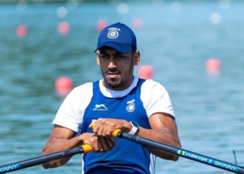 Ra_THORe's tweet photo. Two rowers. One determined finish. A bronze for India! 🇮🇳

Congratulations to Satnam Singh and Salman Khan on their performance in the men’s double sculls at the Asian Games. You’ve made the nation proud! https://t.co/qPHDEeKwaU