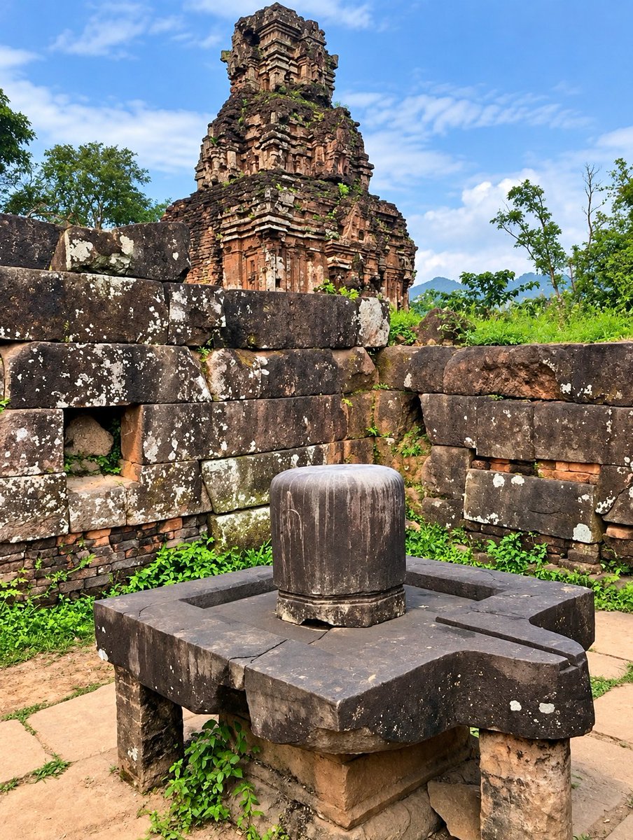 LostTemple7's tweet photo. Bells may be Gone,Temples may be Gone.

The Presence of Mahadev will never be Gone.... 

Thousands of kilometers away from Bharat...In Vietnam https://t.co/sFxgkU4kdq
