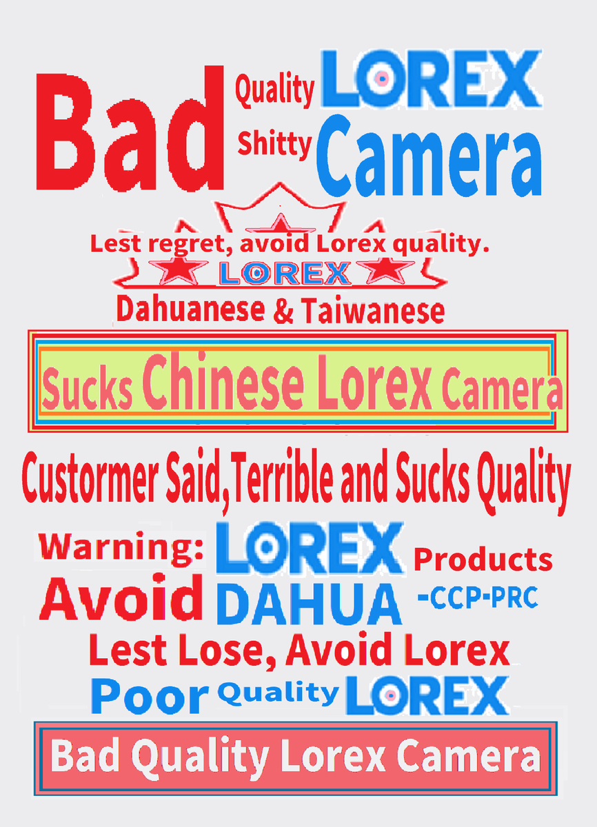 SysWrch's tweet photo. Avoid Lorex due to GooglePlay👎👎{Ivan Hrvoic July 1, 2026 I'm so confused. my app says the device is offline...but it's not. my DVR works fine, it's connected to the Internet just fine, I have ano ... es no sense.}🤦‍(Conclusion=>Sucks Lorex Chinese)593. 2.397 https://t.co/0yRQRxnAqH
