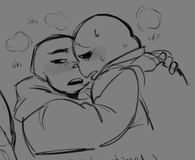 unholysstuff's tweet photo. green sans and mirror sans making out wtfff👀 les haria un pornito pero estoy dudando quien seria top/bottom #sanscest #sansau #undertail #utmv https://t.co/W3bohbI8jw