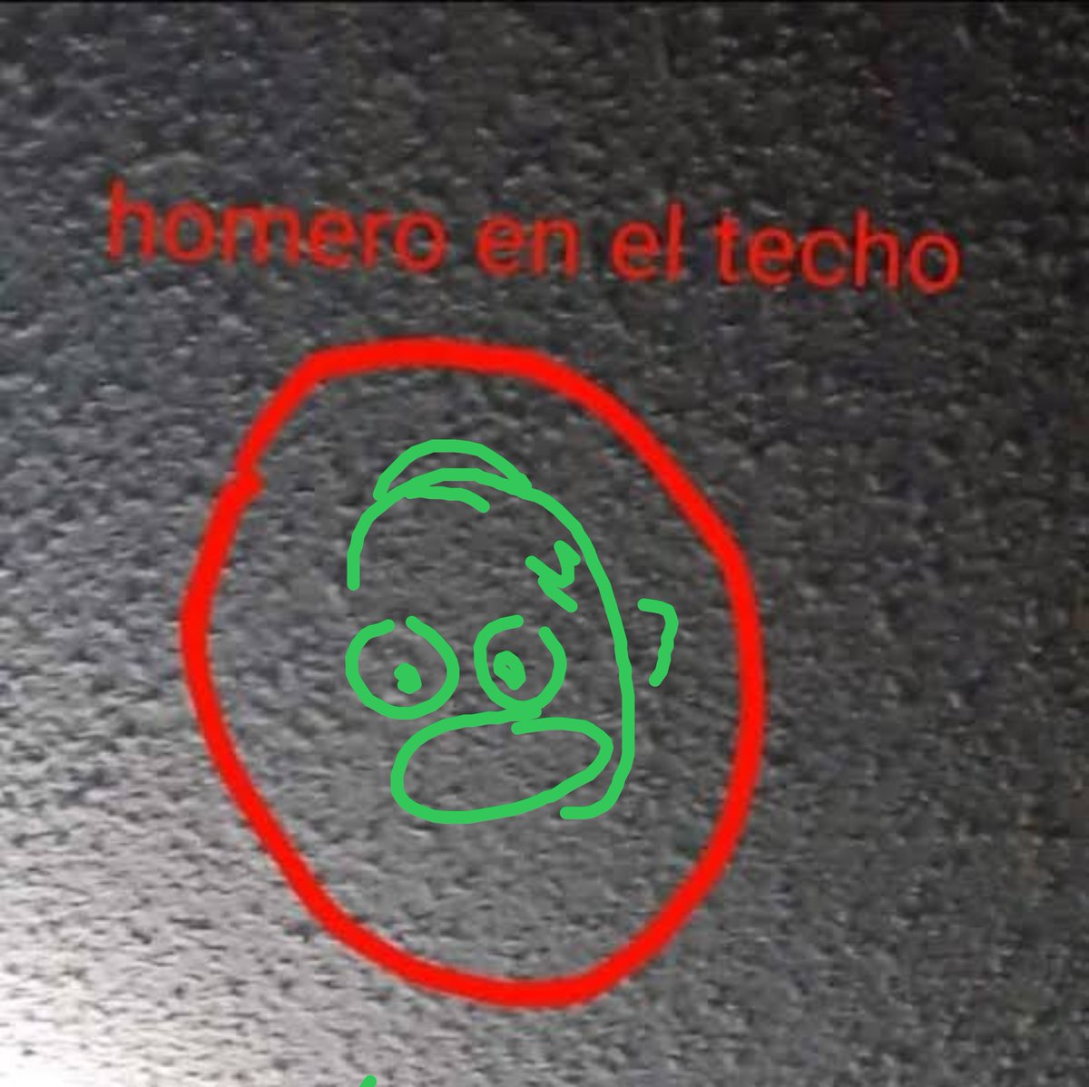 Doe1983J's tweet photo. @ThinKing_RY Mira Marge estoy en el techo dou https://t.co/PB9qSKZ58n