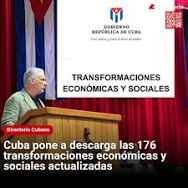 GladysArtemisa's tweet photo. En avance proceso de construcción normativa que permite la implementación de las Transformaciones econ. y sociales,su verdadero alcance se verificará en la base,en los municipios,donde deberá garantizarse una implementación rápida, coherente y acompañada por todos los organismos. https://t.co/BFzbYaTH83