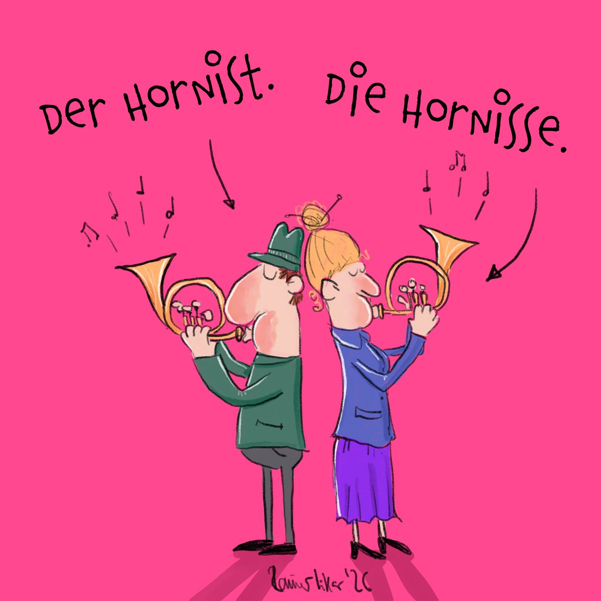 NanetteJeahbeu's tweet photo. Photo by ✏️Rainer Likar on July 13, 2026. May be a doodle of trumpet, clarinet, horn and text. https://t.co/YLDWaIAGVx