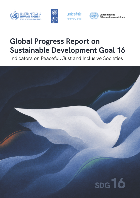 UNDP's tweet photo. Peace, justice, and strong institutions are the foundation for all #SDGs.

The latest #SDG16 report shows that while progress has been made, too many people still face violence, exclusion, and barriers to justice.

Read the new report: https://t.co/JC4tMn7fAL

#UNGA https://t.co/Lluoh9z73v