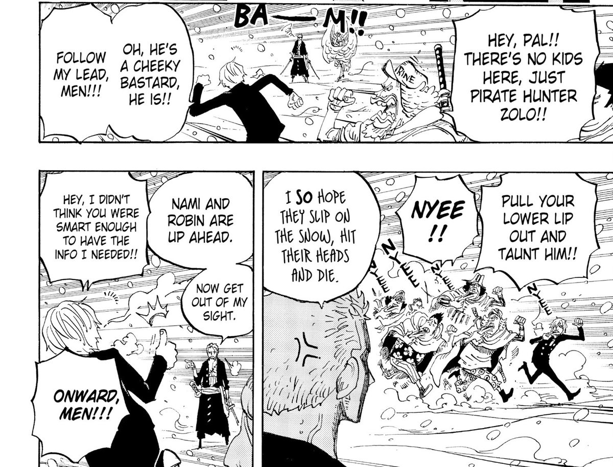 beateaterr's tweet photo. this scene is prob my fav thing from punk hazard https://t.co/MxeDO2HSdV