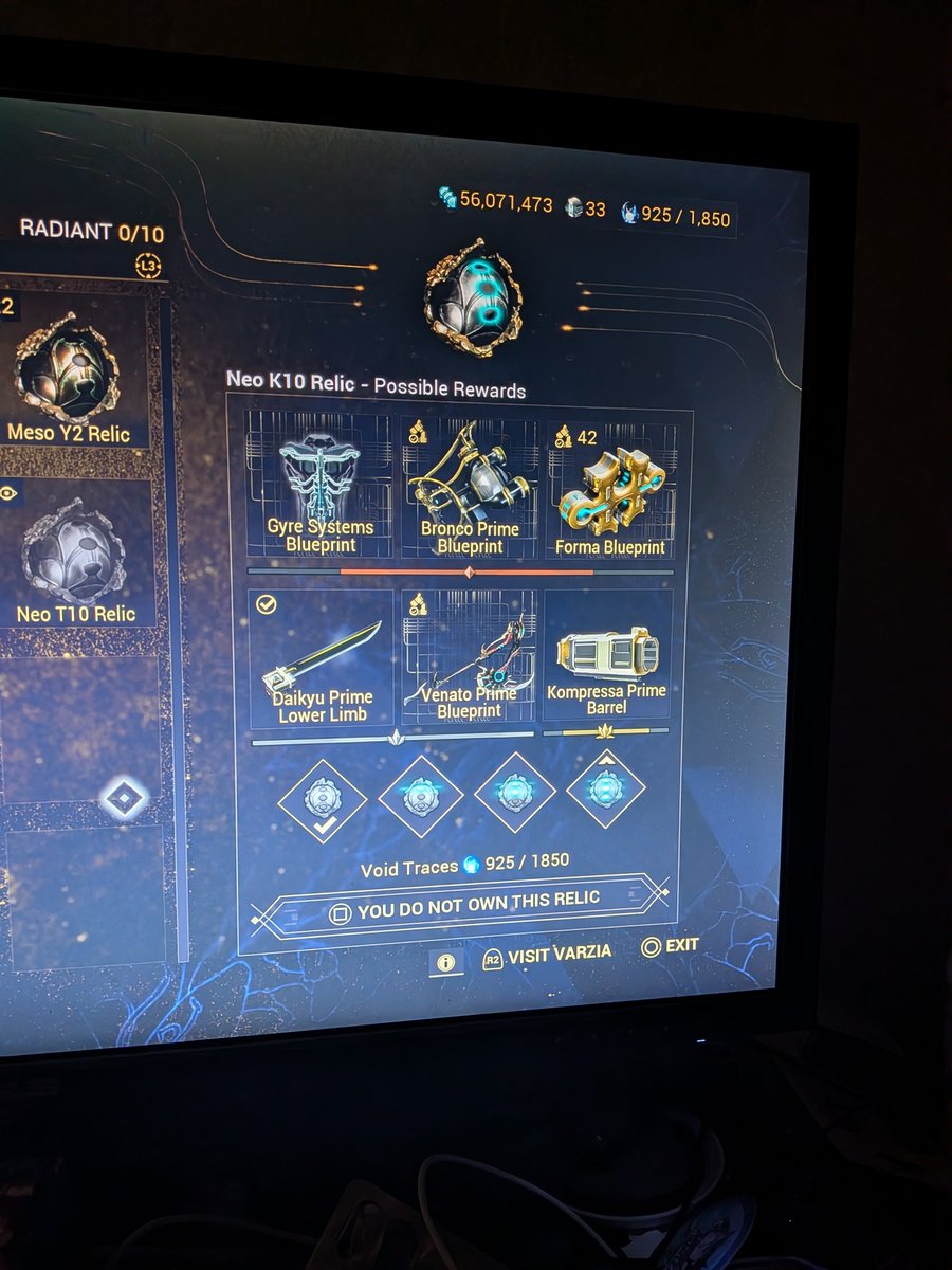 EdwinFinley's tweet photo. @PabloMakes I just wanted to let you know it would appear that there's a error with a new relic from the update. https://t.co/9UW9sx2qjl