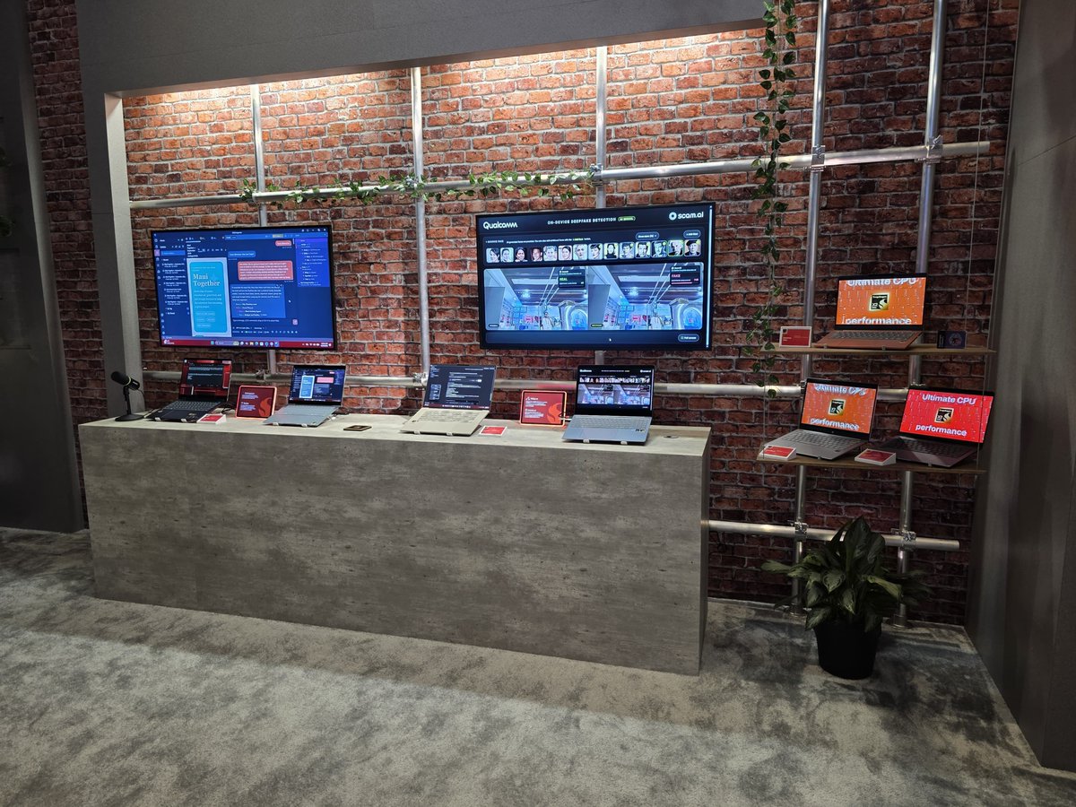 bdsams's tweet photo. If you are at the @Snapdragon summit, you can try out @AiClairvoyance https://t.co/GpWHAC6g66