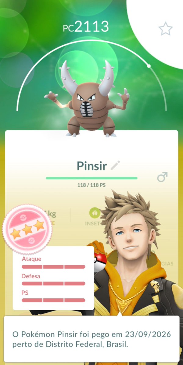 o00nuk's tweet photo. Caraaai meu primeiro pokemon 100% 😭 https://t.co/rchAJ1XEGd