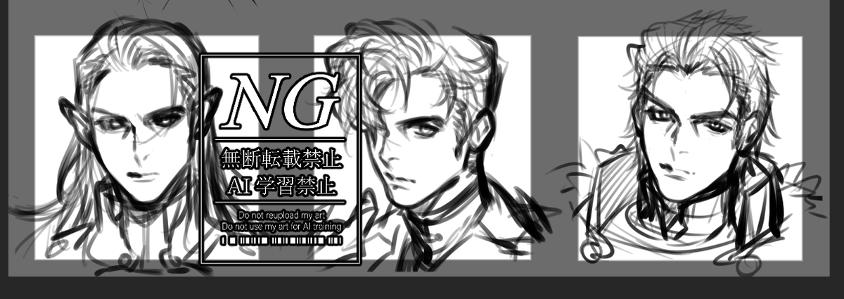 KOU_DEVIL_'s tweet photo. こいつらの下描き描くよ https://t.co/ykMzX0i0SP
