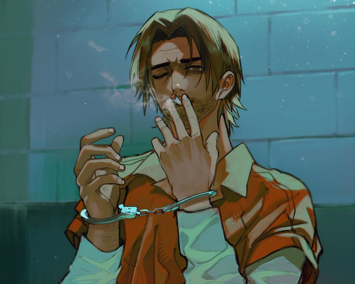 Ceekeros's tweet photo. Who let him smoke #mouthwashing https://t.co/giktkZyvz5