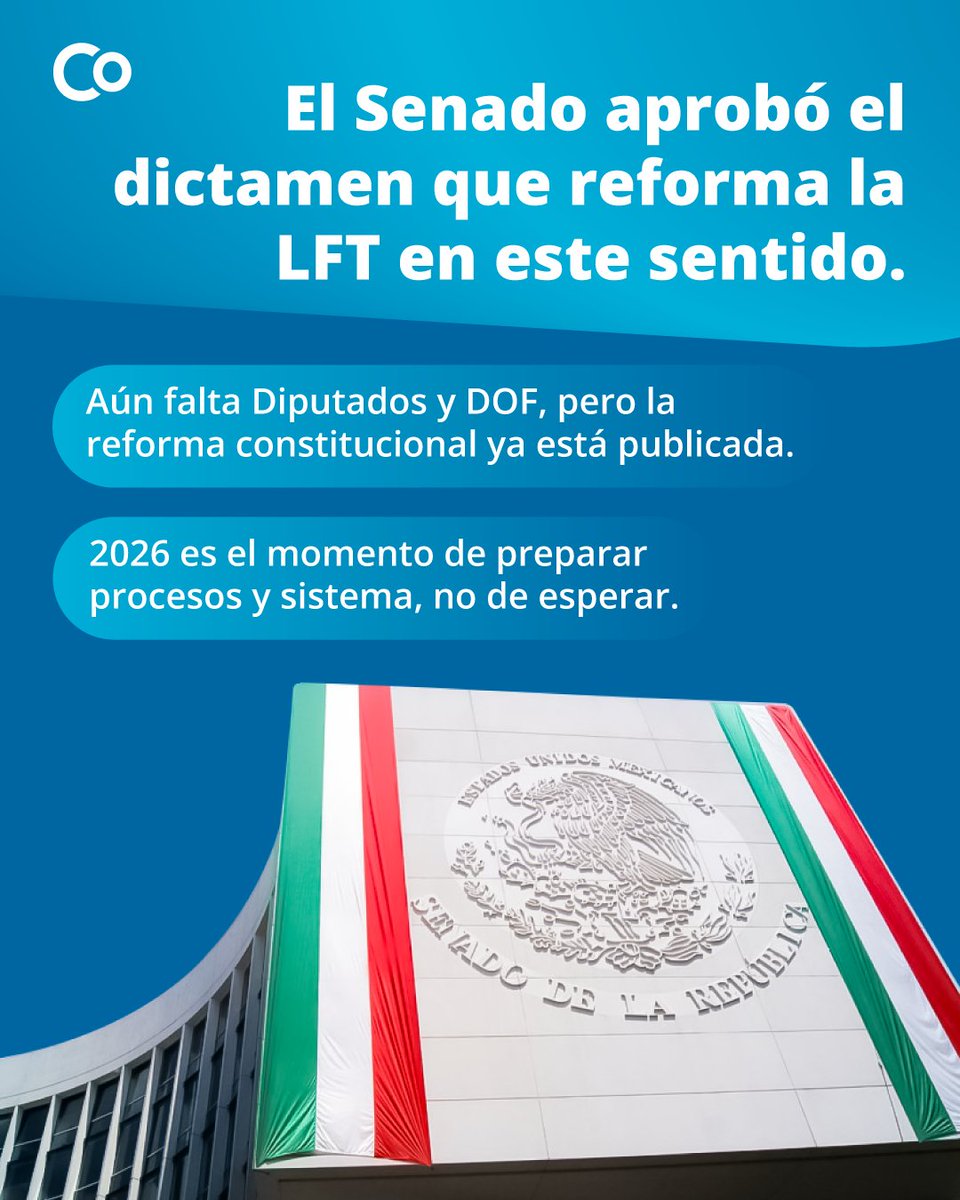 Control2000's tweet photo. Prepárate antes de que sea obligatorio. 😬
→ Lee el análisis completo de la reforma.
https://t.co/7oKds760pM 👀

#AuxiliarRHC2K #RRHH #Control2000 https://t.co/vck0nXRzRs