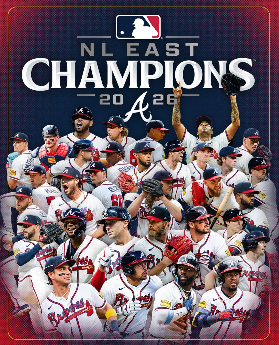 EdicionFinal's tweet photo. #mlb | Los Bravos de Atlanta son los campeones de la Liga Nacional. 

#edicionfinal #beisbol #baseball https://t.co/H9WcVF8egB