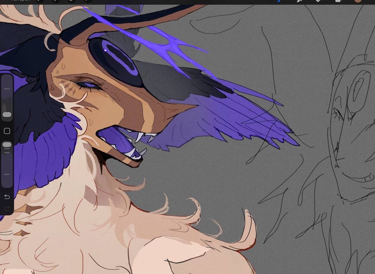 wof78911935's tweet photo. damn purple aereis 
#creaturesofsonaria #art https://t.co/bTNSZjXo81