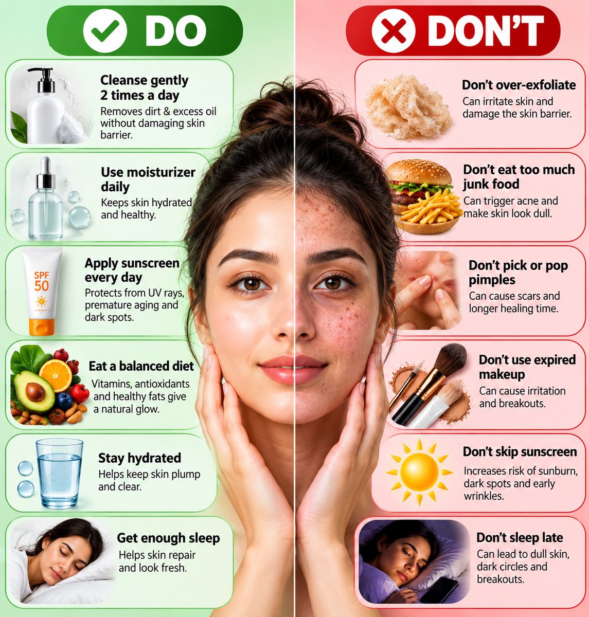 glowwellness085's tweet photo. ✨ Your skincare products aren’t everything-your daily habits matter too! https://t.co/jL6dNjOjFm