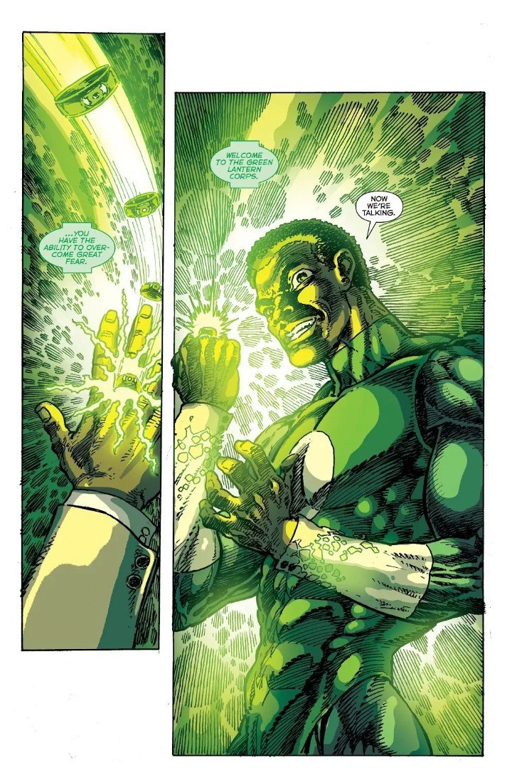 HarryLaste74656's tweet photo. @OmbKingbob @antwanmao1 @The4thTurtleNyC obviously its a unfinished season so far but this is john's origin from him being a architect, a militant that was discharged, to him fighting a manhunter, and the guardians testing him before he earned the ring its all there. dude knows his stuff so let's not be nasty today ok https://t.co/O8OV3yFq2e