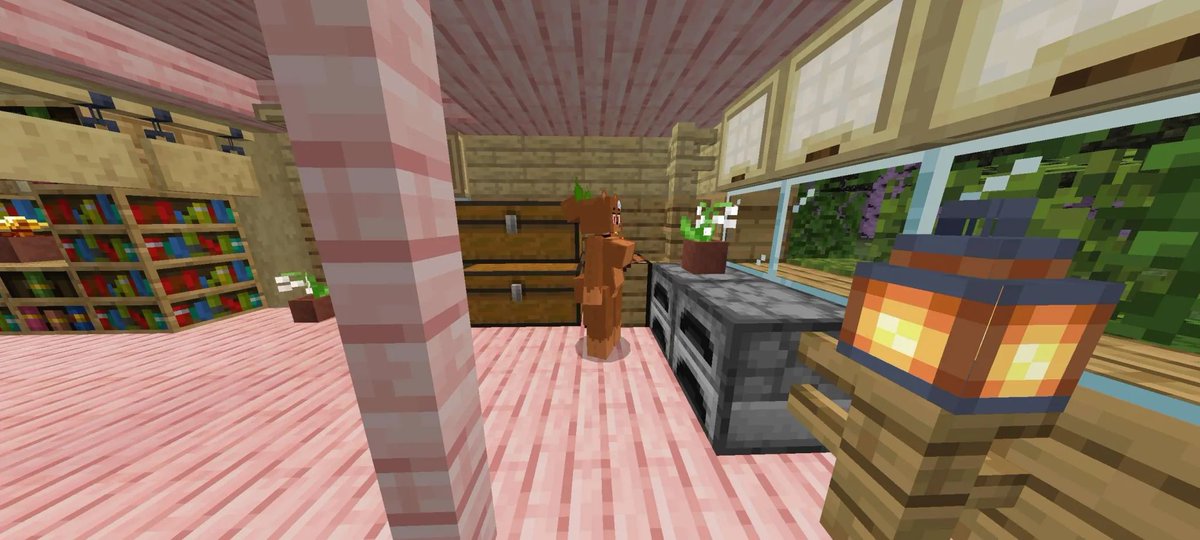 GoonXodus's tweet photo. un mini vistazo a la casa de Bia (aunque ahora cuenta con un próximo rediseño) que podrás encontrarla por el mundo :3

#MinecraftNSFW #GoonXodus #BedrockEdition #FapRock #MCR34 #Bia https://t.co/OFEX5RpSYs