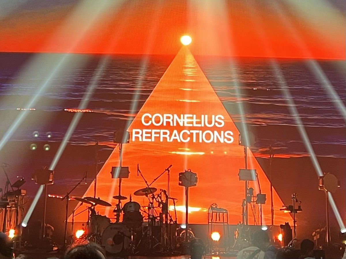 mountwasiba's tweet photo. 昨日は
『CORNELIUS REFRACTIONS TOUR 2026 』大阪・Zepp Namba 

楽しかった！最高だった！ https://t.co/TwDuuajUkq