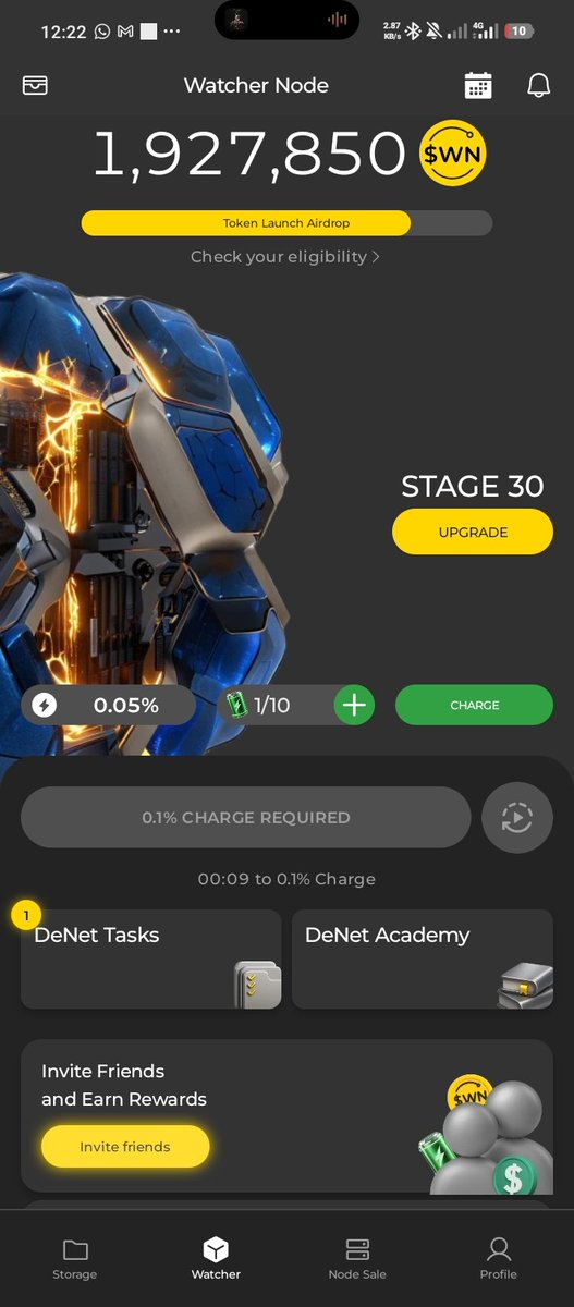 jesse6xii's tweet photo. @DeNetPro Showing up today for the technology of tomorrow. 🚀
My Watcher Node is active live from Abuja, Nigeria 🇳🇬, and I'm excited to keep supporting @DeNetPro.
Every contribution counts. Let's keep moving forward! 💪🌐
#WatchersEverywhere #DeNetPro #Web3 #DecentralizedStorage https://t.co/SooDDLdS40