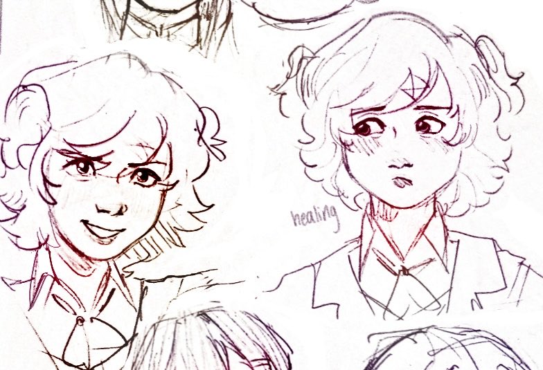moobbloom's tweet photo. Natsuki and Yuri sketches #DDLC #dokidokiliteratureclub https://t.co/EMH9mhO0Hn