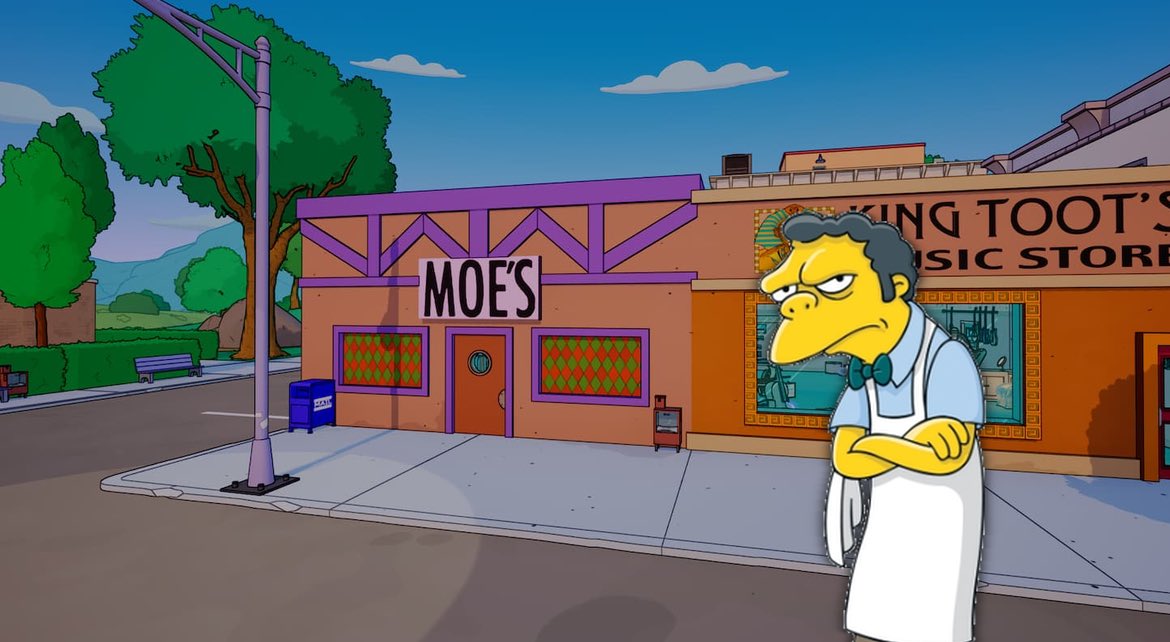 MoesTavernPTWT's tweet photo. [Interaction bait real]

Hey it’s me Moe.

Fight me. Like actually let’s fight. https://t.co/StRRgzHVQS