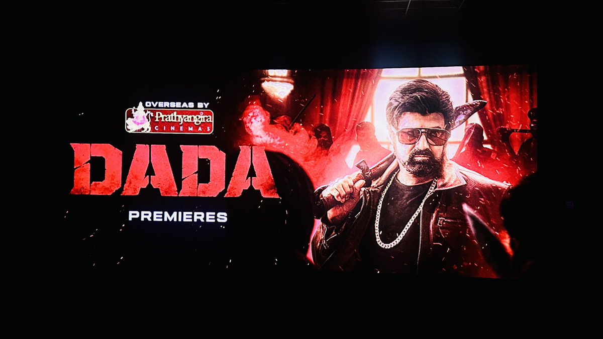 Nandamurifans's tweet photo. #DADA NA @PrathyangiraUS Release! https://t.co/Bh2S8x2qU8