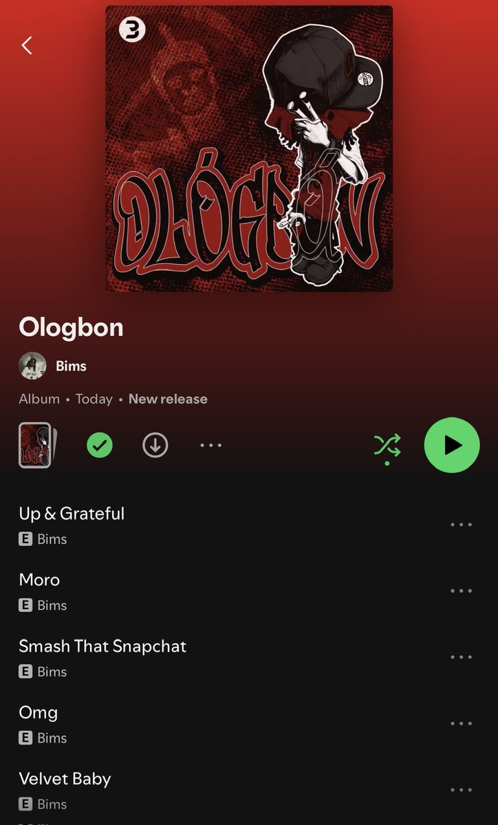noxgenre's tweet photo. 🚨 BIMS UNVEILS “OLÓGBÓN” 📀🔥

Step into an experimental soundscape shaped by emotion, love, reality, and wisdom 🎶

One artist. One vision.11 tracks.

🚨OUT NOW 🚨

#Bims #Ologbon #NewAlbum #NewMusic #NXGApproved https://t.co/T8uTLzmVYq