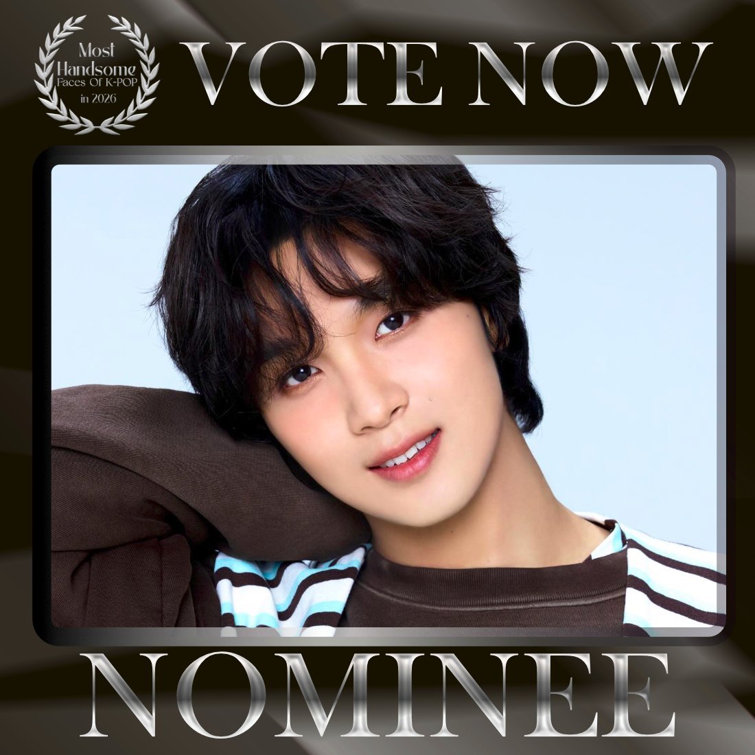 TOP100KPOP's tweet photo. HAECHAN (NCT DREAM) is nominated for Most Handsome Faces of K-Pop in 2026.

👉 VOTE: https://t.co/KQkXdYXZrL https://t.co/5Vpt2OQRMz