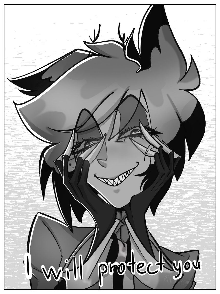Aiira_rina's tweet photo. Sooo I decided to rewatch “Future Diary” 👀 And yeeeaah, it’s gonna be more 👀 #VoxAl #hazbinhotelcomic https://t.co/Euqfl4QWsO