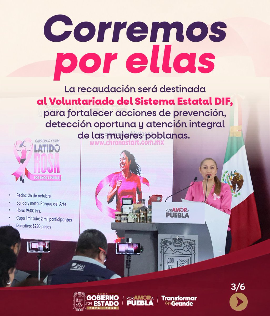 Gob_Puebla's tweet photo. 🩷 ¡Entérate! En la #MañanerAA presentamos Latido Rosa, jornada gratuita de salud, donación de cabello y Pasarela Rosa. 

📲 https://t.co/cdsEfBJp7w 

#PorAmorAPuebla #TransformarEnGrande https://t.co/J0Fj04bdMr