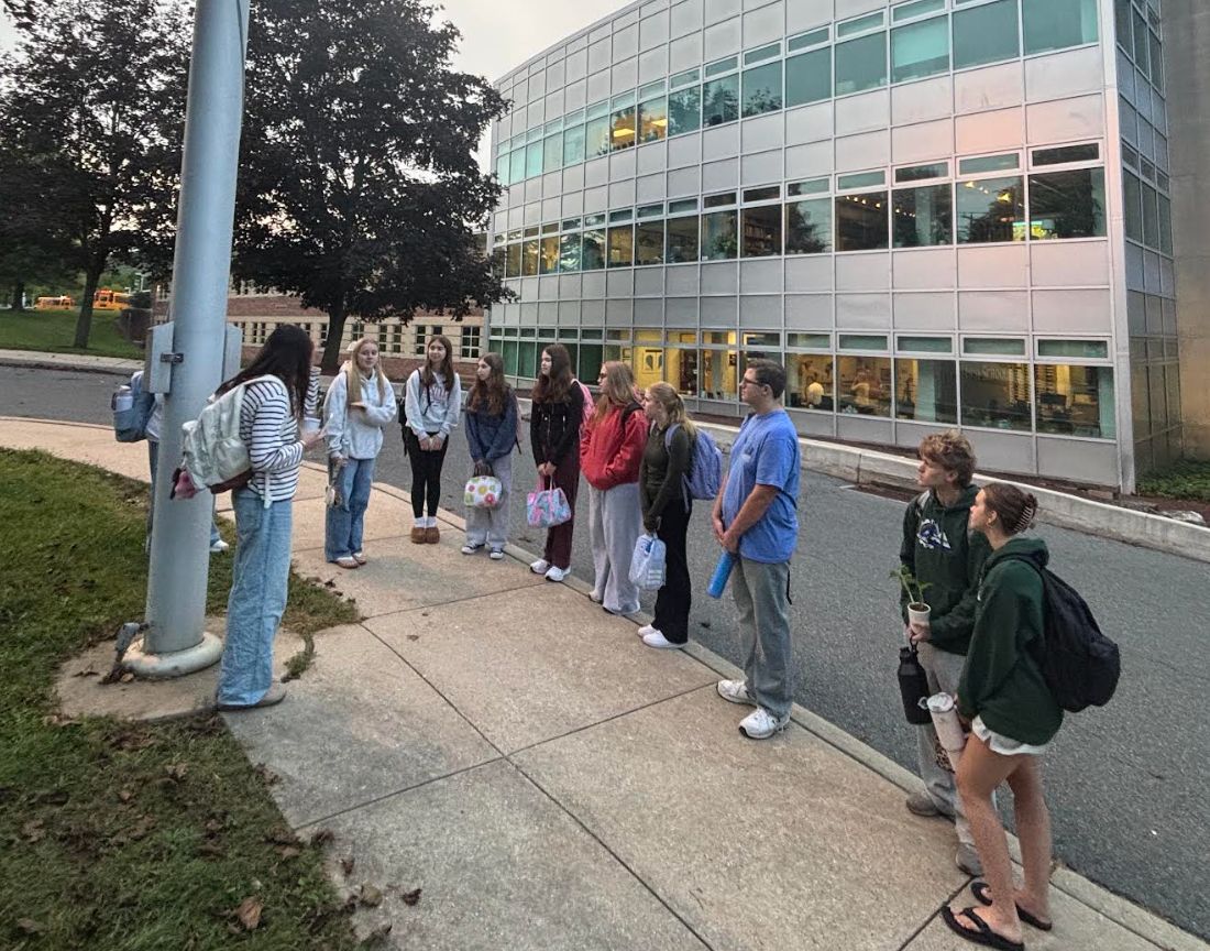 EHS_Hornets's tweet photo. Our Bible Study Club members gathered this morning for "See You at the Pole!" This is an annual, student-led tradition every September where students meet at their school flagpole before class to pray for their classmates, teachers, and nation! https://t.co/rulTuTHyPY