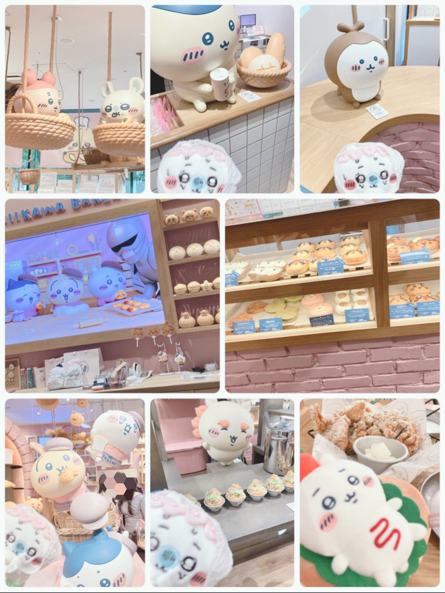 P1_Doll's tweet photo. ちいかわベーカリーだよちいかわ。
美味しいパンがてんこ盛りだね https://t.co/FpC1id5ZoD