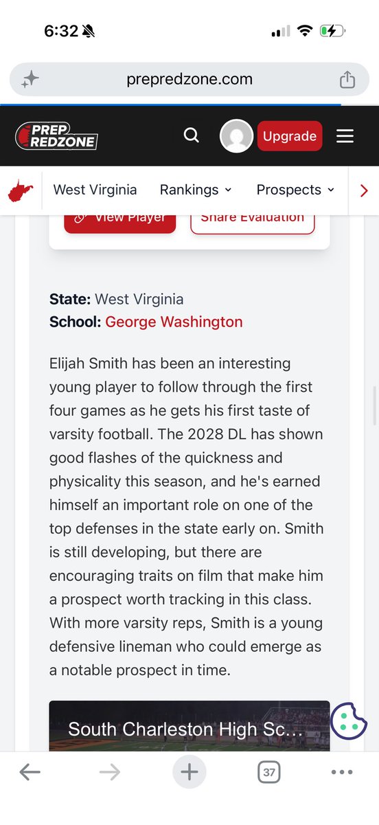 ElijahSmit58872's tweet photo. Thank You for the write up @PrepRedzoneWV !!! 
#Realhill https://t.co/kh3uhpAh9p