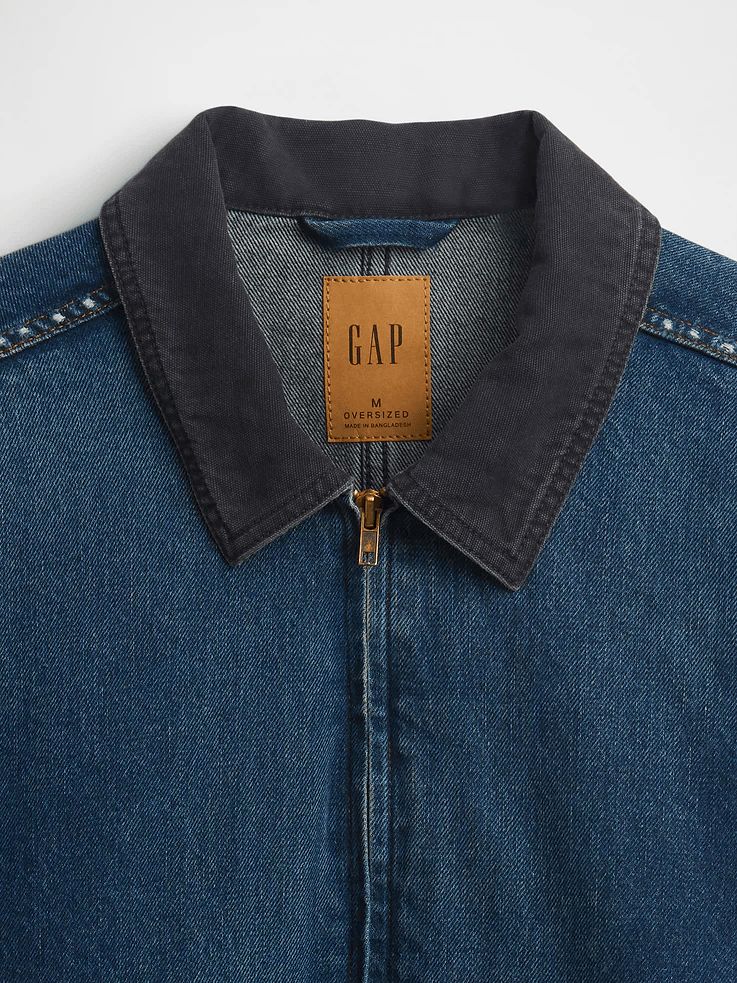 SneakerShouts's tweet photo. PRICE DROP: Nearly 60% OFF the Gap Denim Workwear Jacket “Medium Wash” 

BUY HERE: https://t.co/lREXm12HWC https://t.co/8Ko7OpMkiF