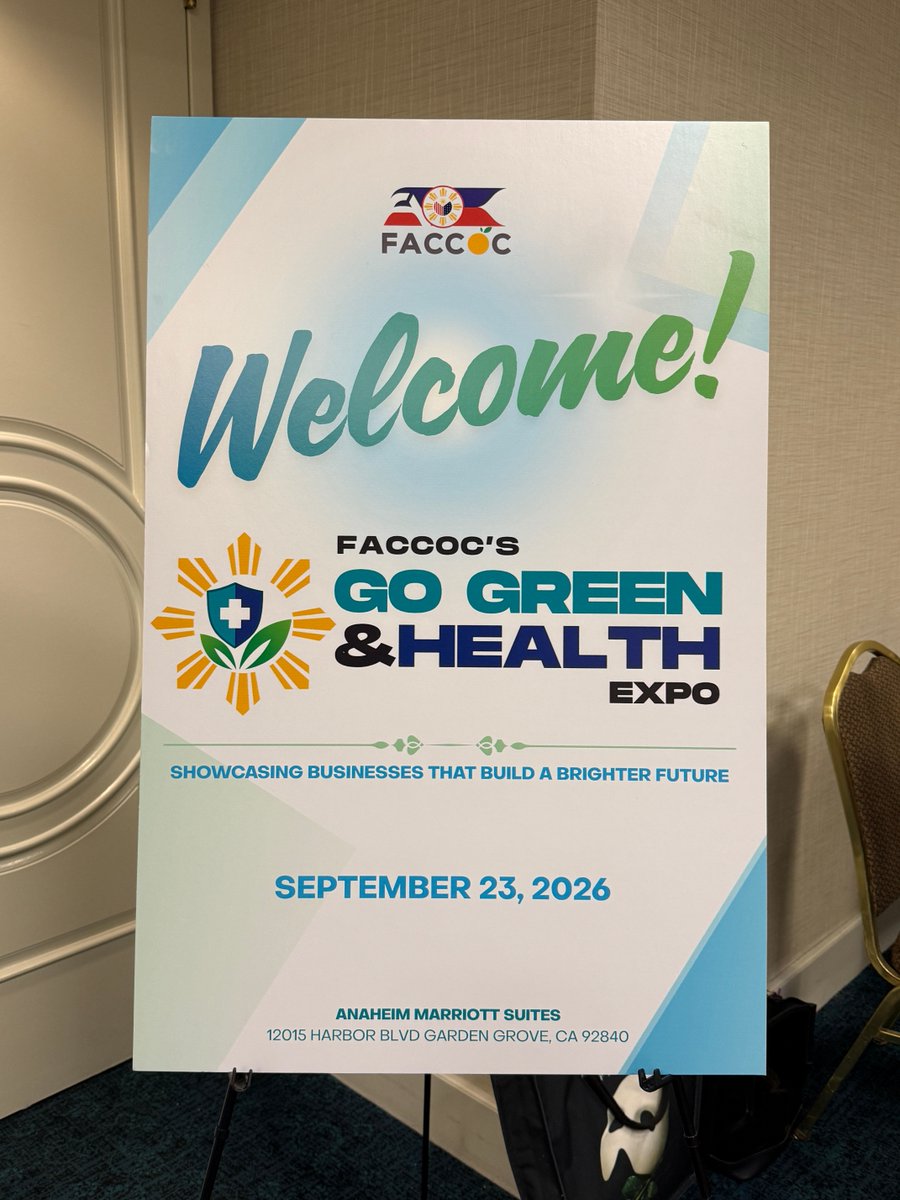 Syrentis1's tweet photo. πΏπ Grateful to the Filipino American Chamber of Orange County for the opportunity to collaborate at the FACCOC'S Go Green & Health Expo and for the Certificate of Appreciation. π Special thanks to our dedicated MRU Team for their support! π§ πΏ
#FACCOC #TravellerStudy #GAPNet https://t.co/l0EhhrAdQ0