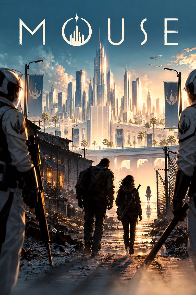 AlexGPickering's tweet photo. 🐭 MOUSE

In a near future where corporations own American cities, a timid security guard shelters a wounded teenage assassin, thrusting him into her war against the megacorp that took everything from him... including his daughter.

(New from Matt &amp; me!)

#SFi #Ac #Fea #ScreenPit https://t.co/lNpOjkHFDH