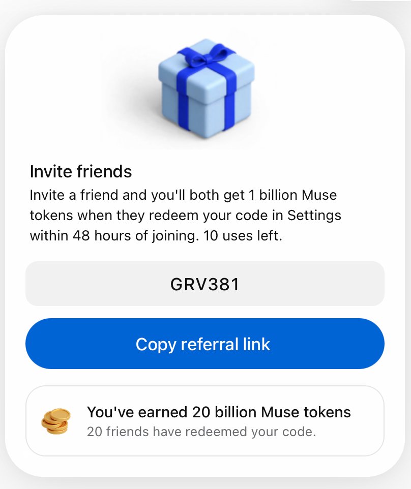 itslazerw's tweet photo. @0xrwu @alexandr_wang @natfriedman You can use my code: GRV381
I have 10 left! https://t.co/wIKjNhCShw