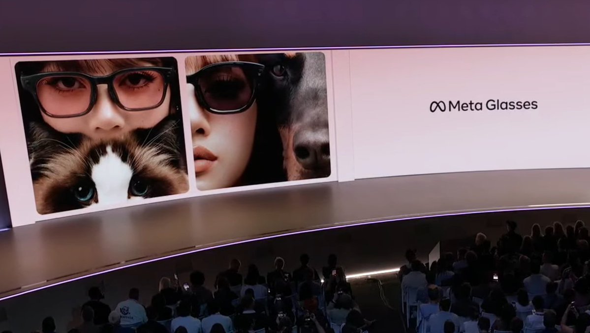 wallstengine's tweet photo. Meta smart glasses x Lisa https://t.co/37LevFhO8K