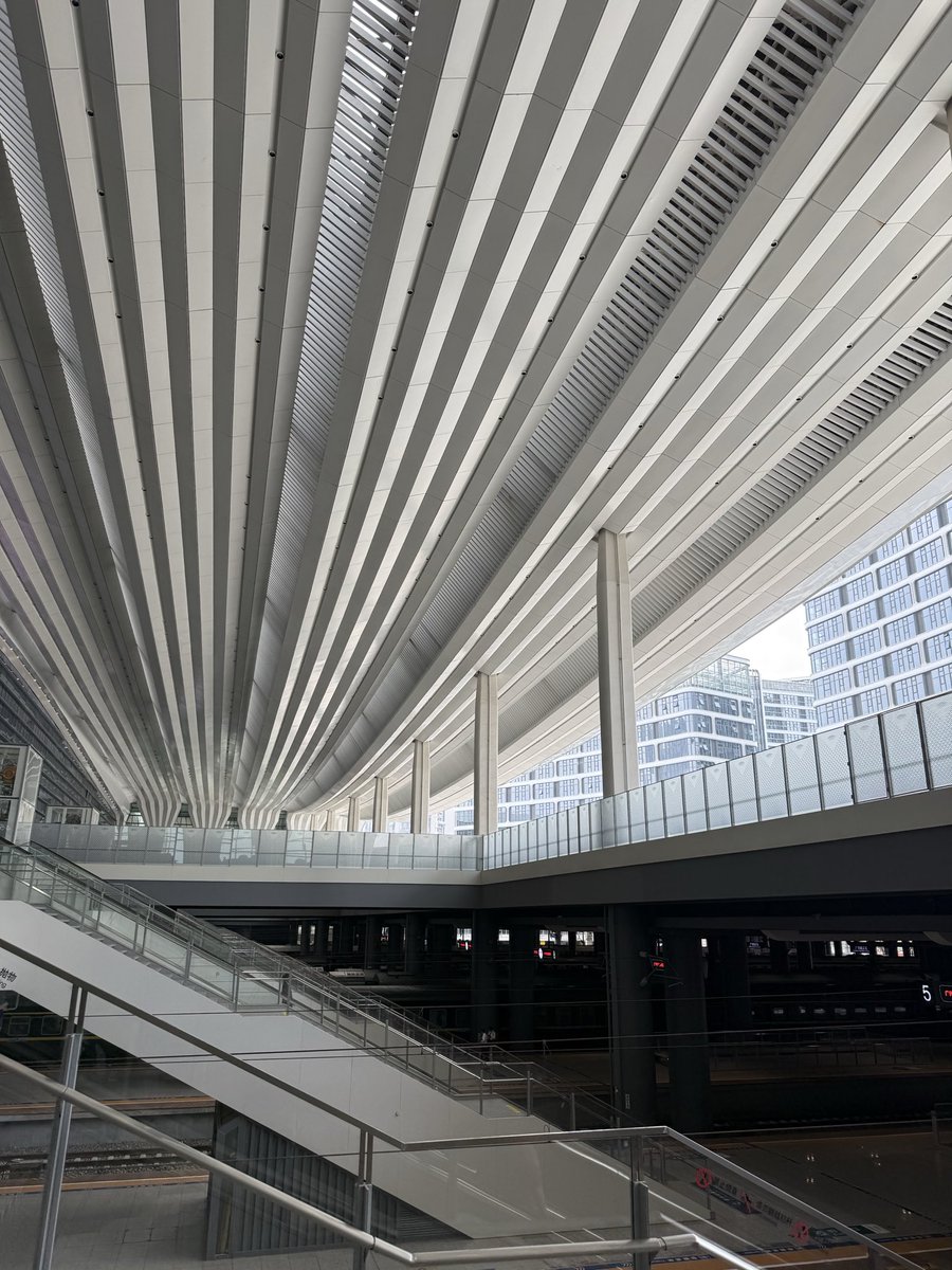LetsGoKayaking's tweet photo. #PMJWeeklyChallenge
#CeilingsWeForgetToLookAt
Guangzhou train station boarding platform https://t.co/oEkdm76Rus