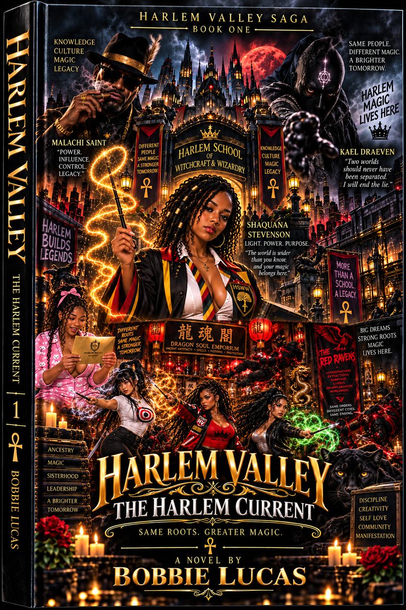 BullCityProW's tweet photo. Coming January 2027 
#MagicComesToHarlem and your world.
For The #Culture 
#HarlemValley 
#Book #Fantasy #Urban 
#HarlemValley #TheHarlemCurrent.
#Villian https://t.co/c02J05YI4r