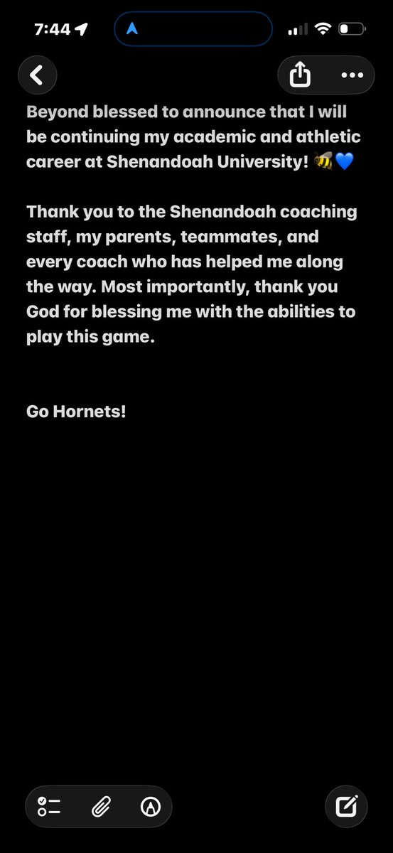 cameron2027grad's tweet photo. 100% committed 🐝❤️💙

@SUHornets 
@billmills 
@ianjenkinsbsbl 
@JNaill8 
@noahzc14 
@wportbaseball https://t.co/rtz1oZCZGR