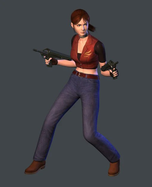 SportsyJack's tweet photo. @yuriisracoon Claire Redfield vibes. https://t.co/6XEbXAbhu2