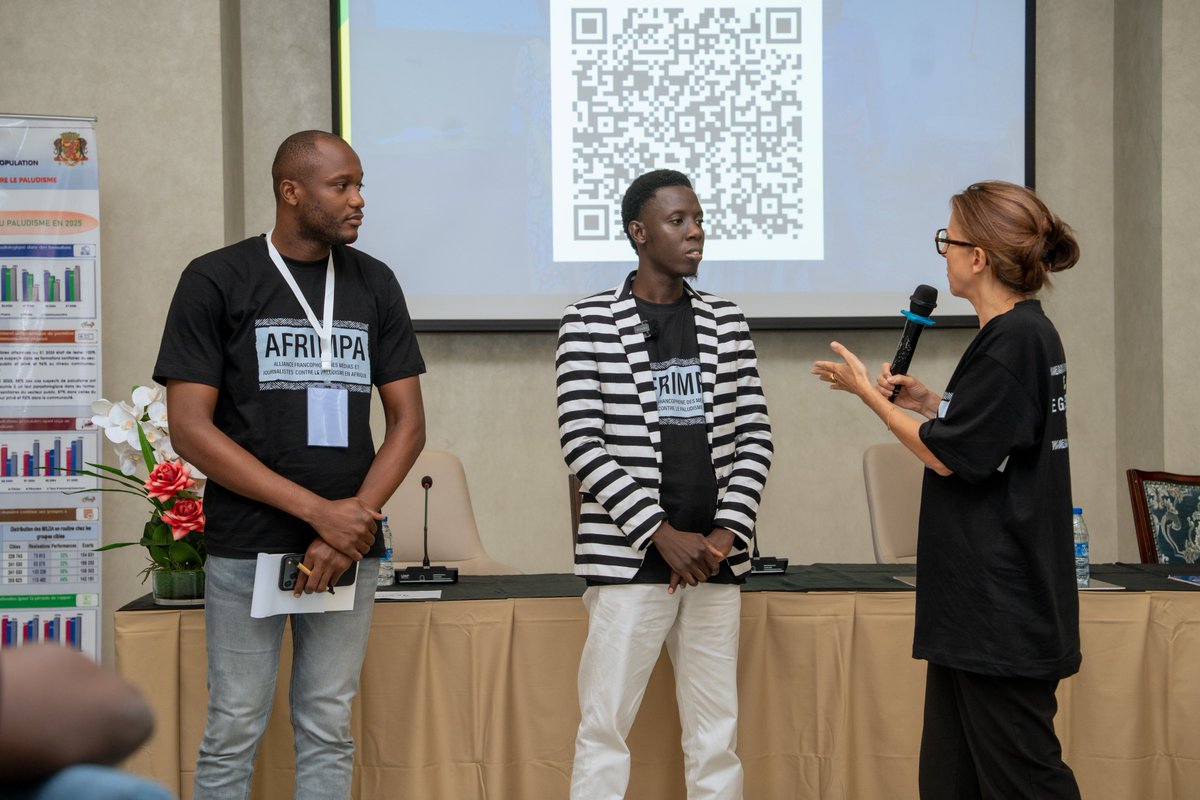 EricSylas's tweet photo. Such a great pleasure joining French-speaking journalists & media professionals across Francophone Africa to launch AFRIMPA in Brazzaville, Republic of Congo. The alliance aims to end malaria and explore the roles of media professionals in the fight.
#EndMalaria #fyp #trending https://t.co/xCY3VJrrIe