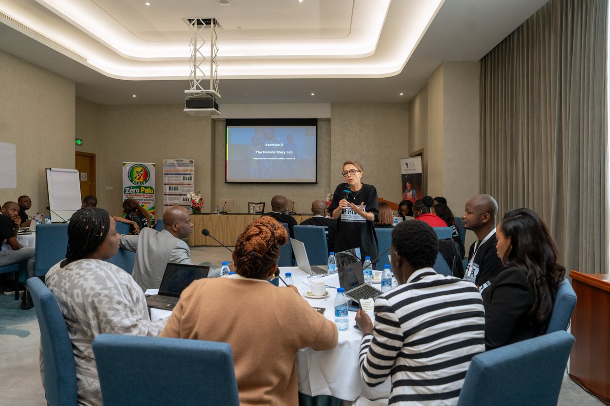 EricSylas's tweet photo. Such a great pleasure joining French-speaking journalists & media professionals across Francophone Africa to launch AFRIMPA in Brazzaville, Republic of Congo. The alliance aims to end malaria and explore the roles of media professionals in the fight.
#EndMalaria #fyp #trending https://t.co/xCY3VJrrIe