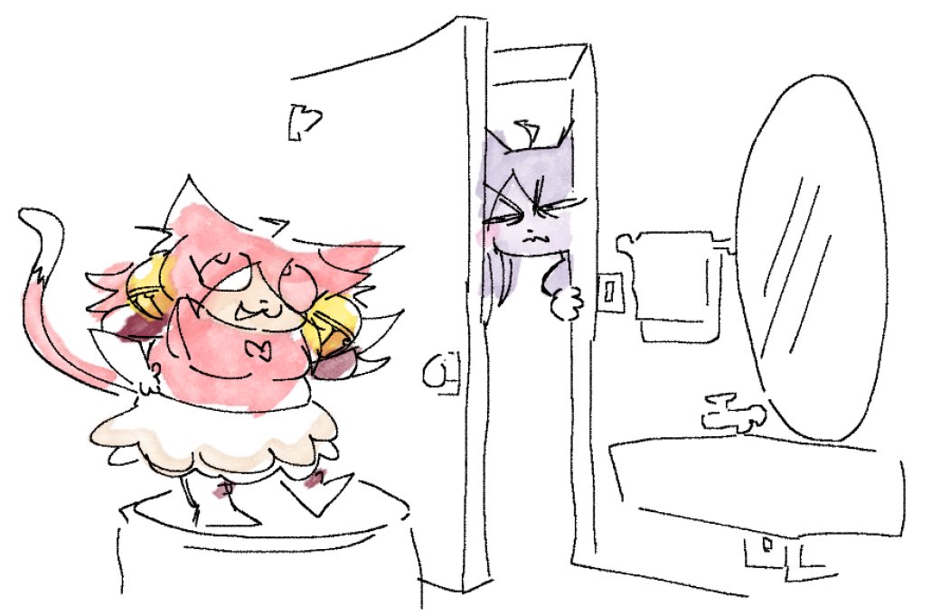 tatertot's tweet photo. I’m a tuff tootin mewmew https://t.co/k32xaDlEC3