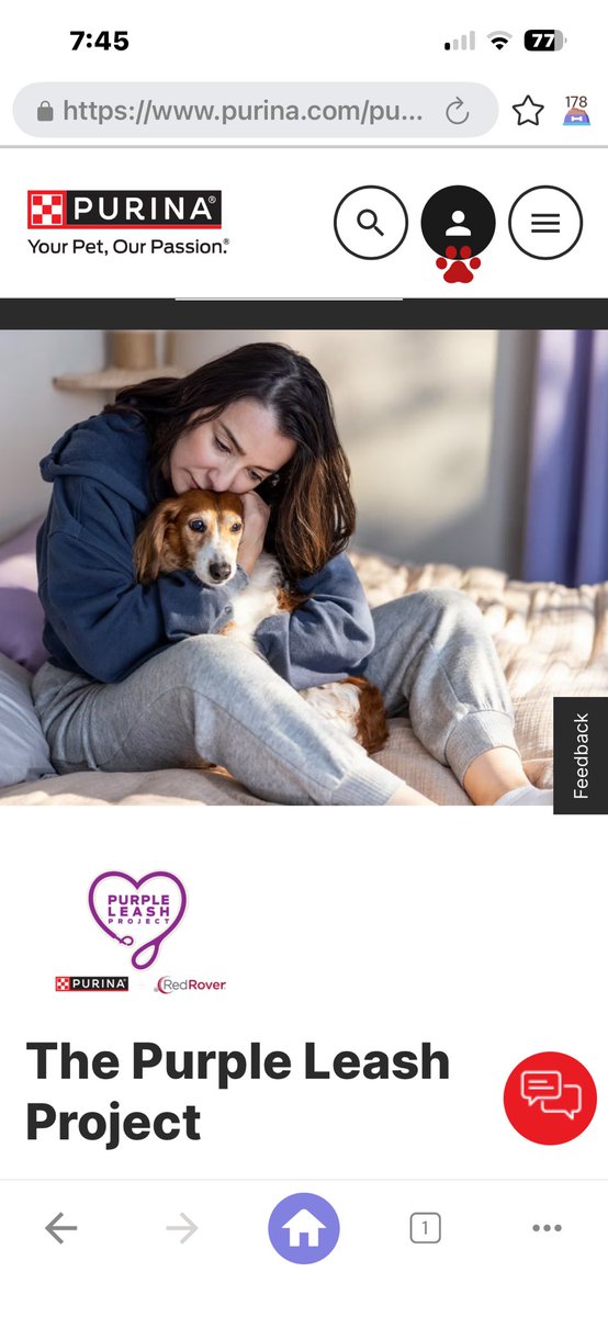 marshagcoogan's tweet photo. THE PURPLE LEASH PROJECT SPONSORED BY PURINA, IS BUILDING DOMESTIC ABUSE SHELTERS THAT ALLOW PETS. YOU CAN DONATE BY GOING TO THE PURPLE LEASH PROJECT'S WEBSITE &amp; DONATING ON THEIR LINK OR SHOPPING FOR THEIR PRODUCTS AT THIS WEBSITE.
THANK YOU @Purina FOR MAKING THIS HAPPEN❣️ https://t.co/jXbWGVkkzF